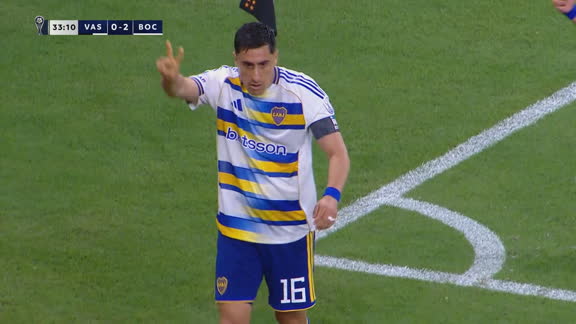 Boca dio vuelta la serie: Merentiel anotó el 2-1 ante Vasco Da Gama