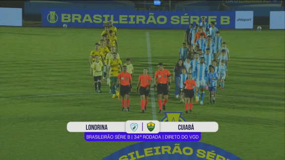 Cuiabá recebe o Londrina em duelo da Série B que pode selar rebaixamento dos visitantes