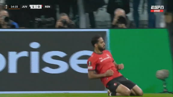 ¡Lo empató Rennes! Tamari y el 1-1 ante la Juve