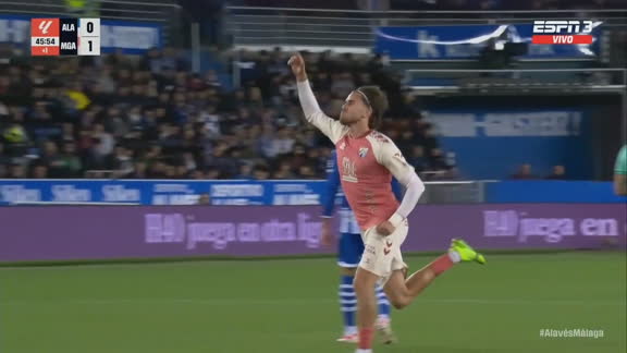 Zurdazo y a cobrar: Niño abrió el marcador ante Alavés