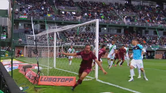 ¡Gol del Cali! Izquierdoz empató el partido ante Banfield