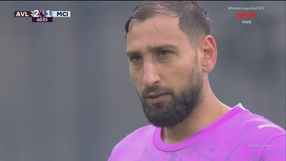 Gol do Aston Villa! Nicolas Jackson castiga Donnarumma, faz o segundo e desempata contra o City; VEJA