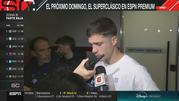 Cambeses: "Racing no tiene que estar así, hay que hacer una autocrítica general en el club"