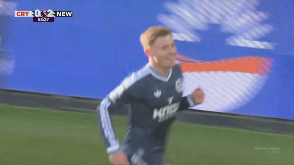 Remate inatajable de Barnes para el 2-0 de Newcastle