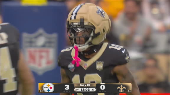 ¡Tyler Shough vuela el balón 50 yardas para Barion Brown!
