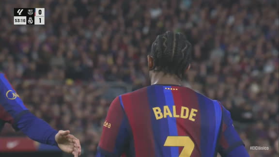¡Baldé evita el segundo de Mbappé!