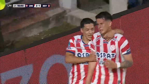 ¡Gol de Estigarribia para el 2-1 de Unión!