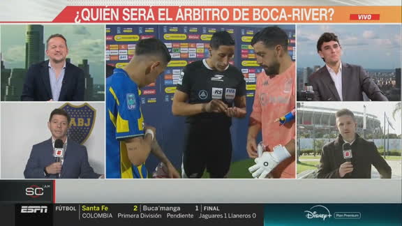 ¿Quién será el árbitro del Superclásico?