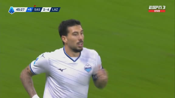 ¡4-2! Zaccagni y un cabezazo goleador para Lazio