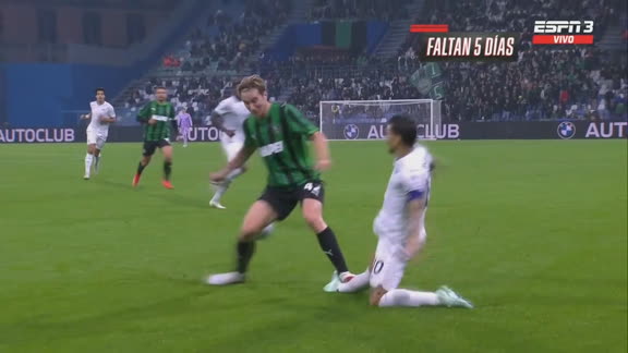 ¡Planchazo y roja! Thorstvedt fue expulsado ante Lazio