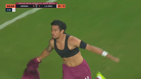 ¡GOOOL DEL SAPRISSA! Ariel Rodríguez de cabeza marca el 2 a 1 ante L.A Firpo al 90+4'