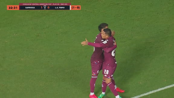 ¡GOOOL DEL SAPRISSA! Gerson Torres marca el 1 a 0 ante L.A Firpo al 32'