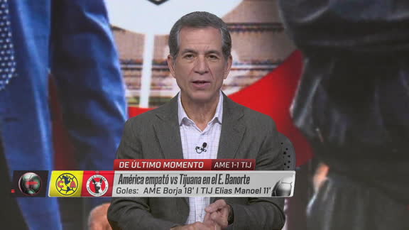 América iguala ante Xolos y extiende racha sin ganar en el Banorte