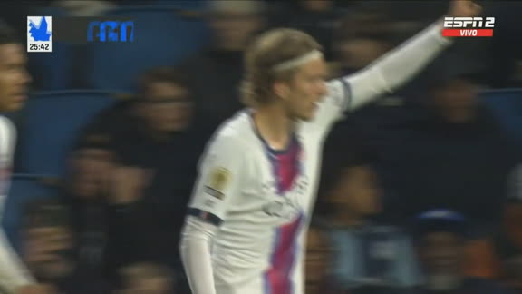 ¡Empató PSG! Godts marcó el 1-1 ante Le Havre