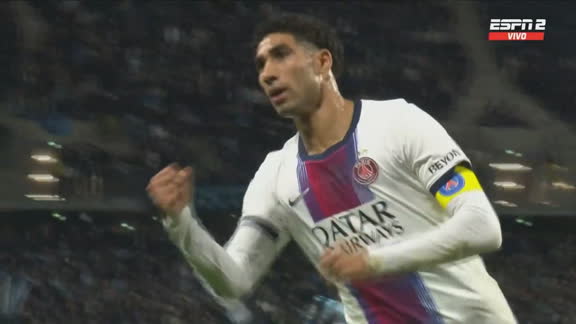 Hakimi no perdonó y PSG lo dio vuelta en una ráfaga
