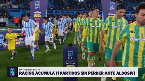 Racing recibe a Aldosivi que se juega la permanencia