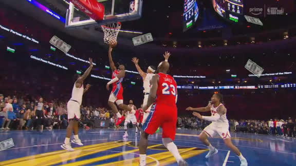 ¡Los Sixers se llevaron la victoria frente a los Knicks!