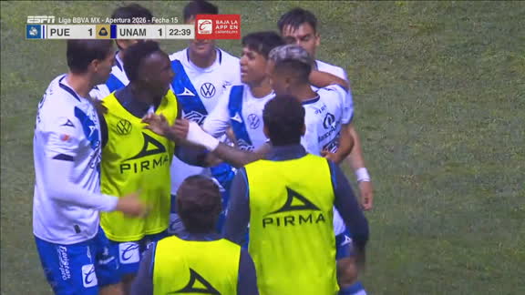 ¡El Puebla lo empató rápido! | Puebla 1 Pumas 1