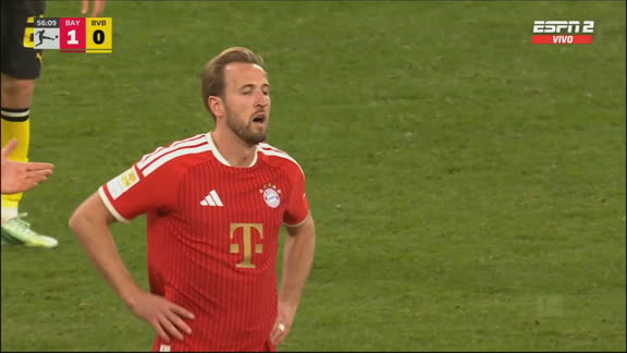 ¡El Balón de Oro también puede fallar! Kane erró un penal ante Borussia Dortmund