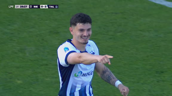 Agustín Álvarez y un golazo para el 3-0 de Talleres