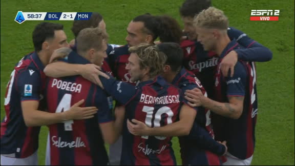 Gol de Bernardeschi para que Bologna se lo de vuelta a Monza
