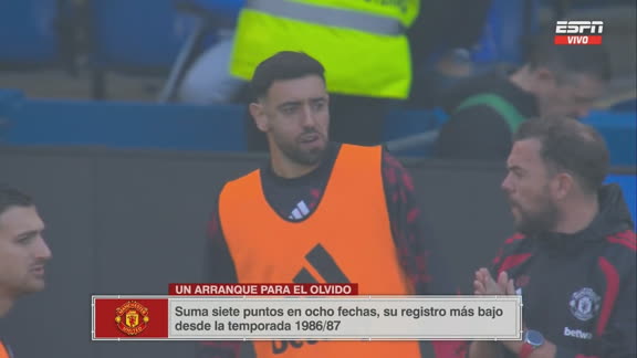 Bruno Fernandes, de arranque en el United ante Chelsea