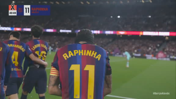 ¡Raphinha firma su doblete!