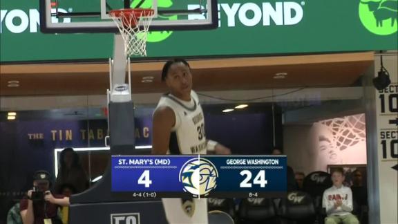 St. Mary's (MD) Seahawks vs. George Washington Revolutionaries: Game ...