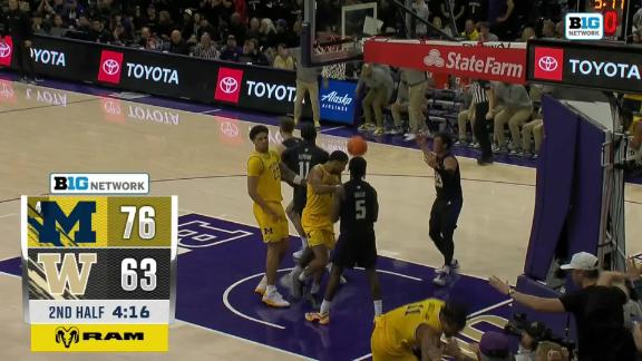 Aday Mara with the massive block at the rim - ESPN Video