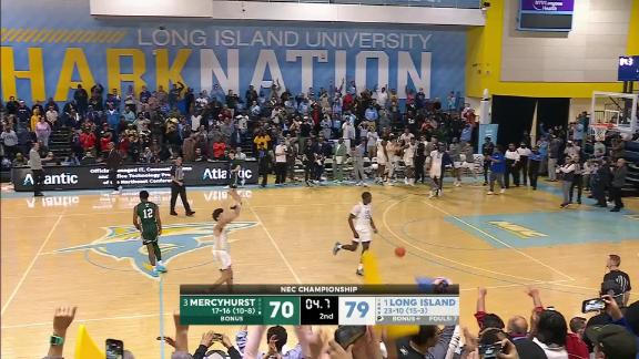 Mercyhurst Lakers vs. Long Island University Sharks: Game Highlights ...