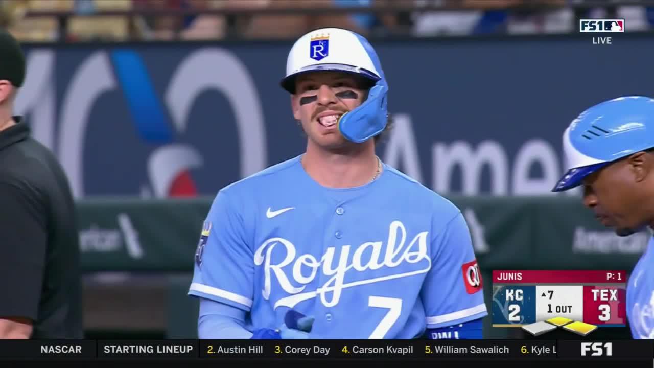 Bobby Witt Jr. hits RBI single