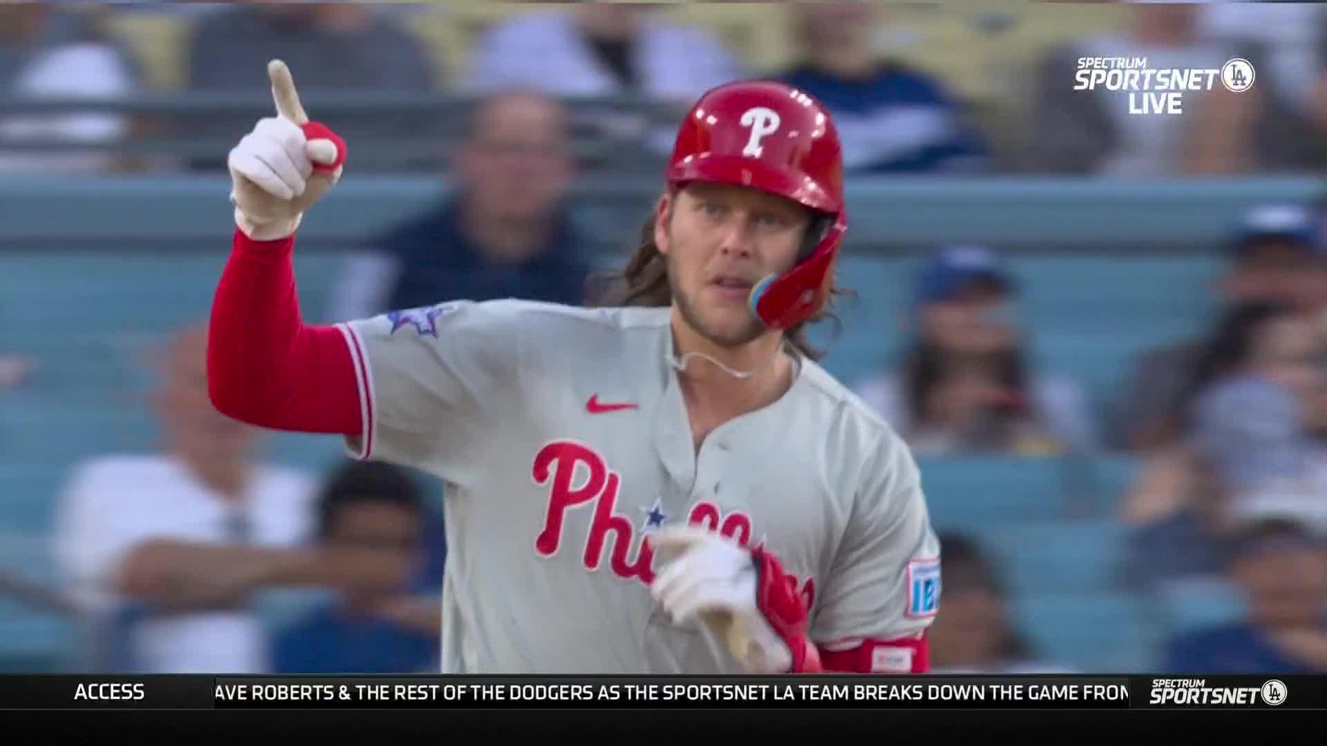Alec Bohm hits a home run