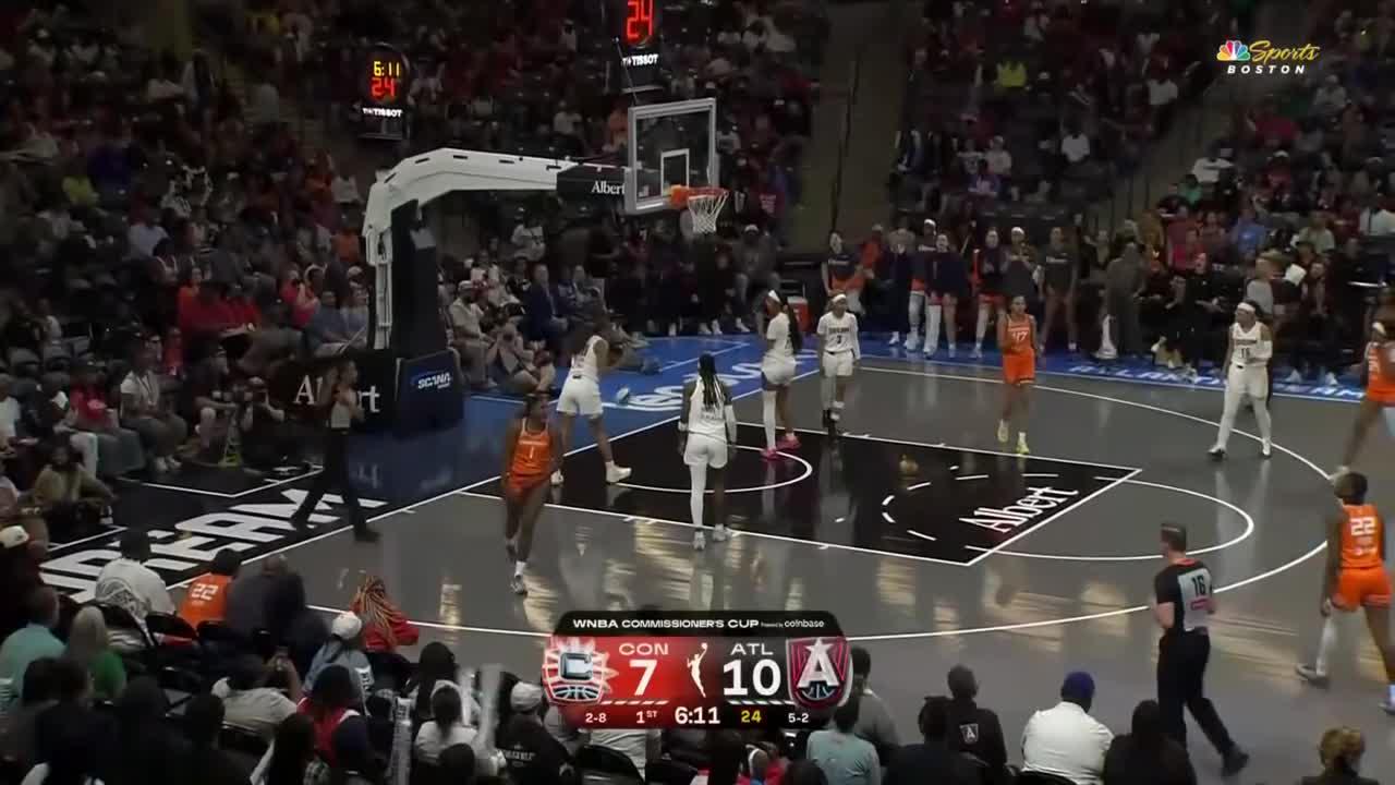 Diamond Miller drains the shot