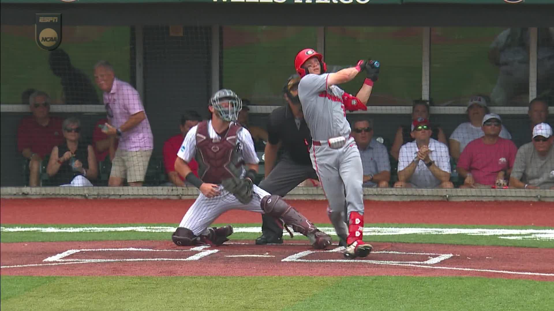 Daniel Jackson mashes a home run vs. Mississippi State