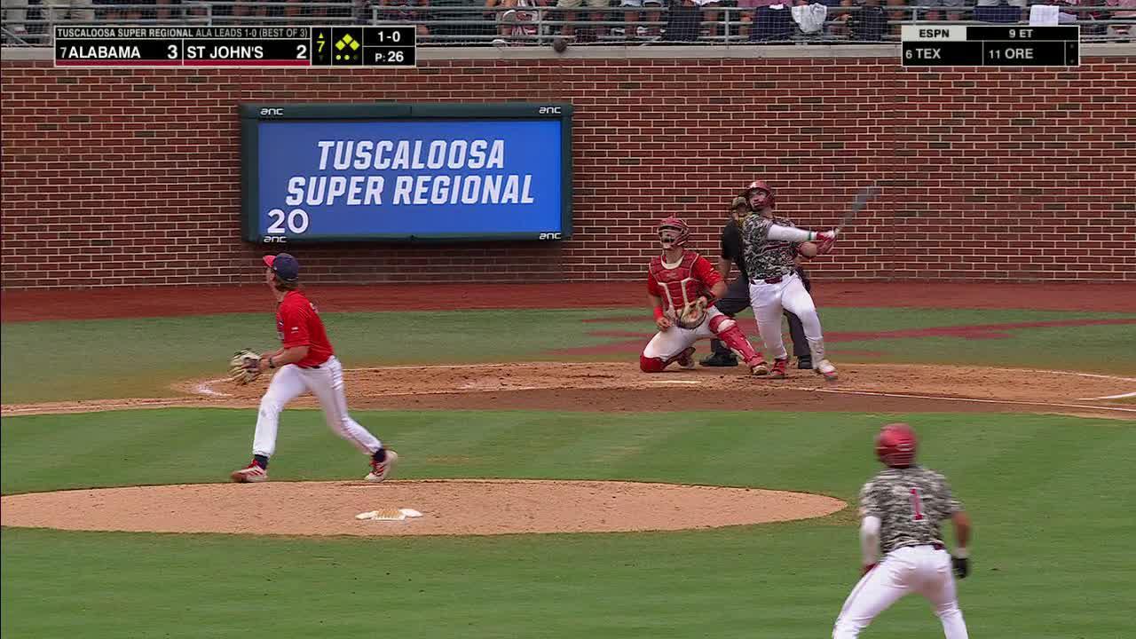 Alabama keeps rolling with Jason Torres' grand slam