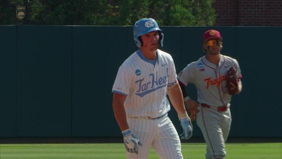 Macon Rbi Macon Winslow hits an RBI double for the Tar Heels - ESPN Video