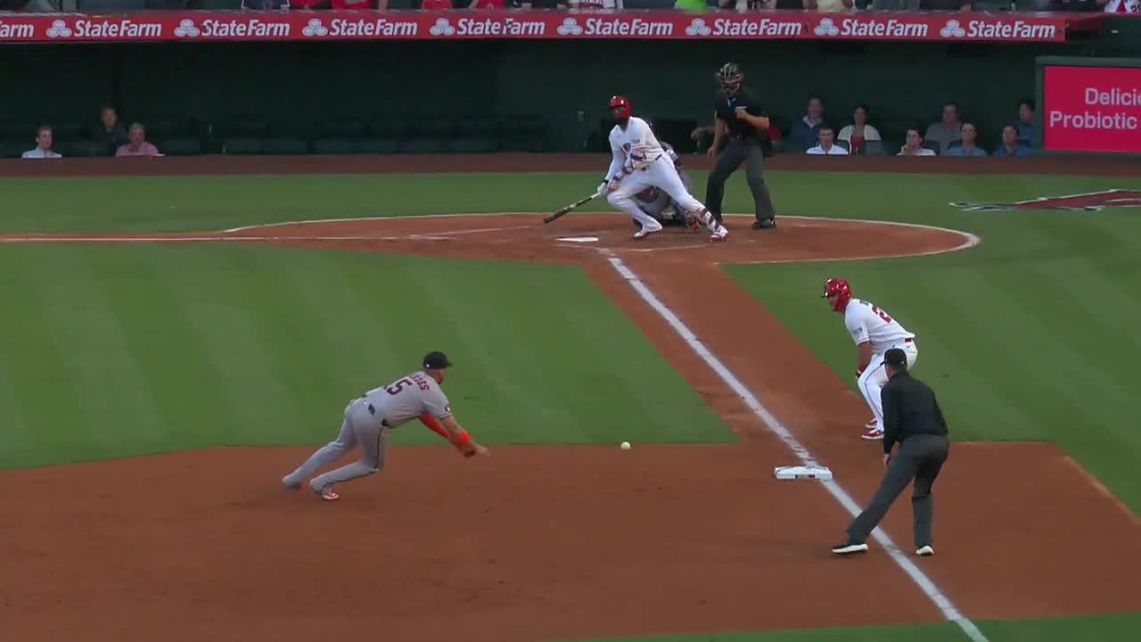 Jo Adell hits an RBI double