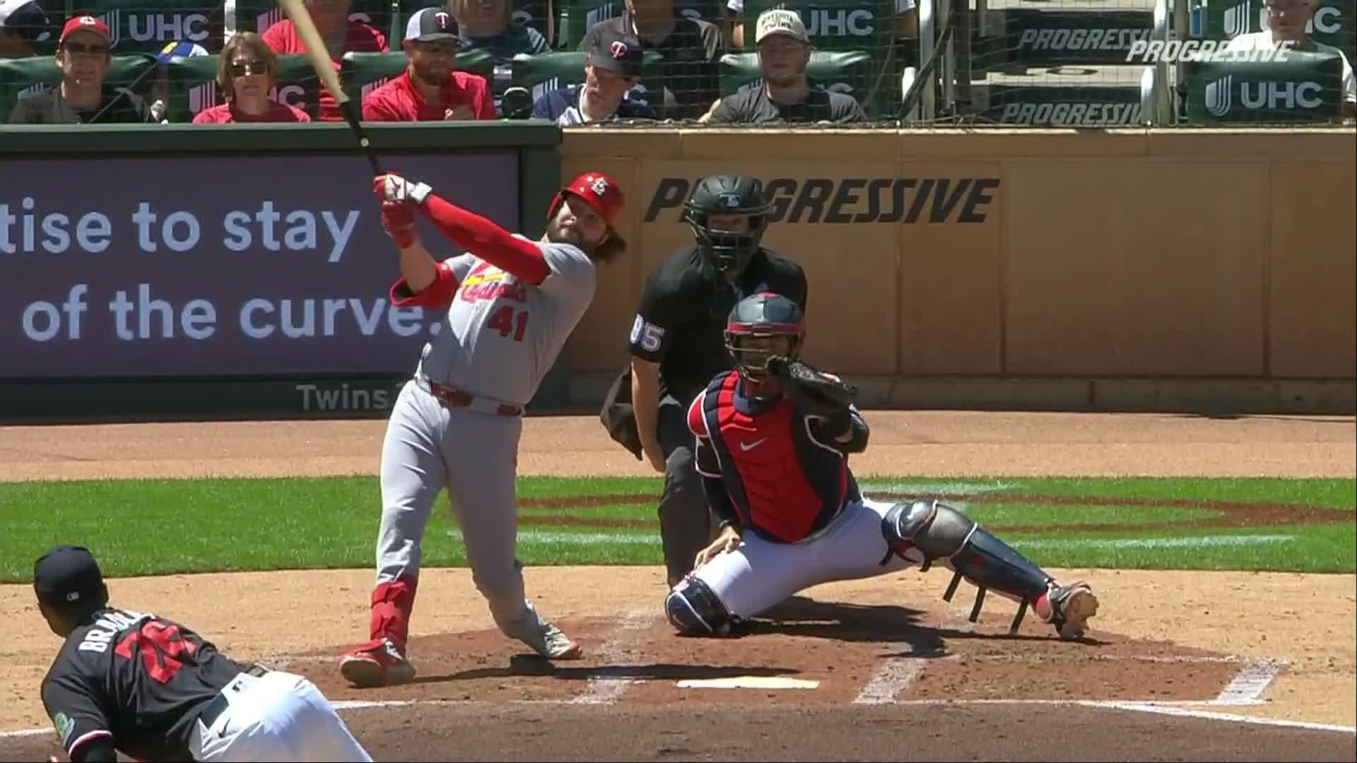 Alec Burleson whacks his 5th home run in 6 games