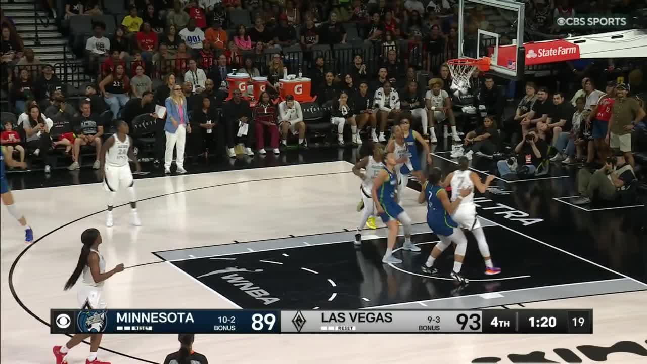 Olivia Miles knocks down the shot