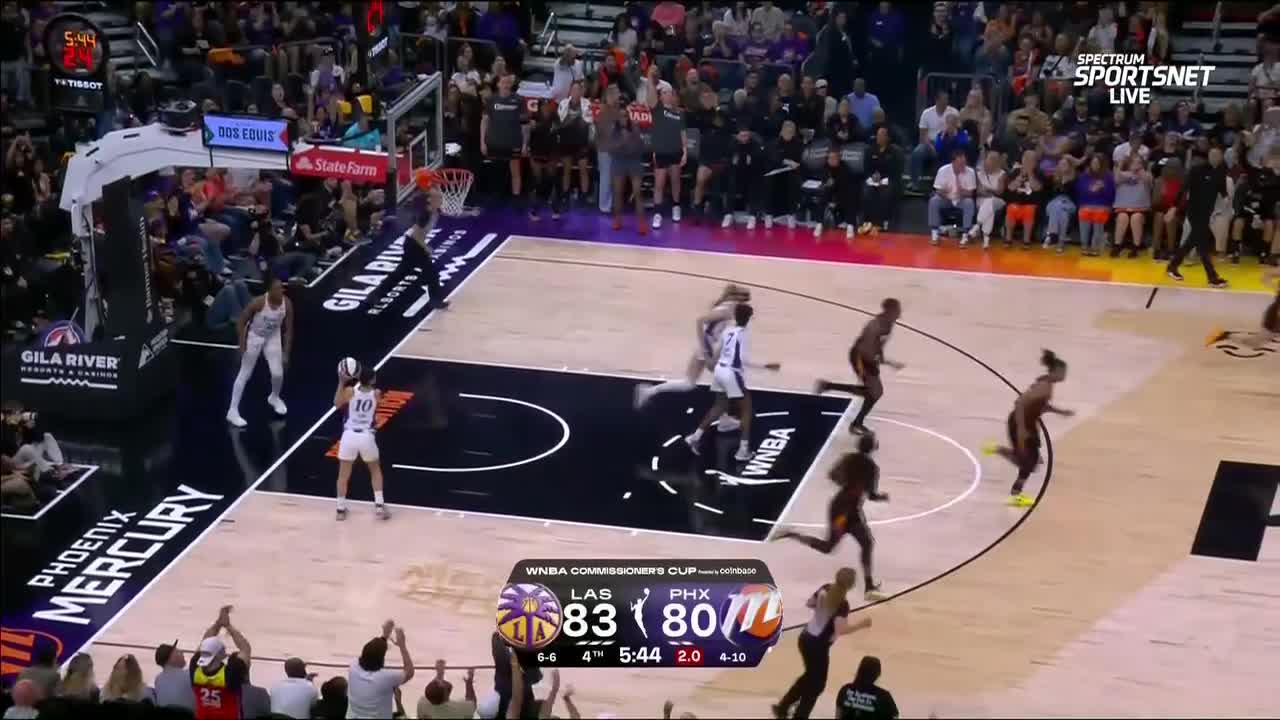 Kahleah Copper drains the shot