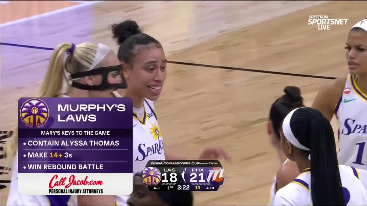 Dearica Hamby makes the bucket