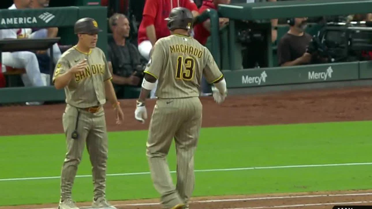Machado breaks up May's no-hit bid in the 7th