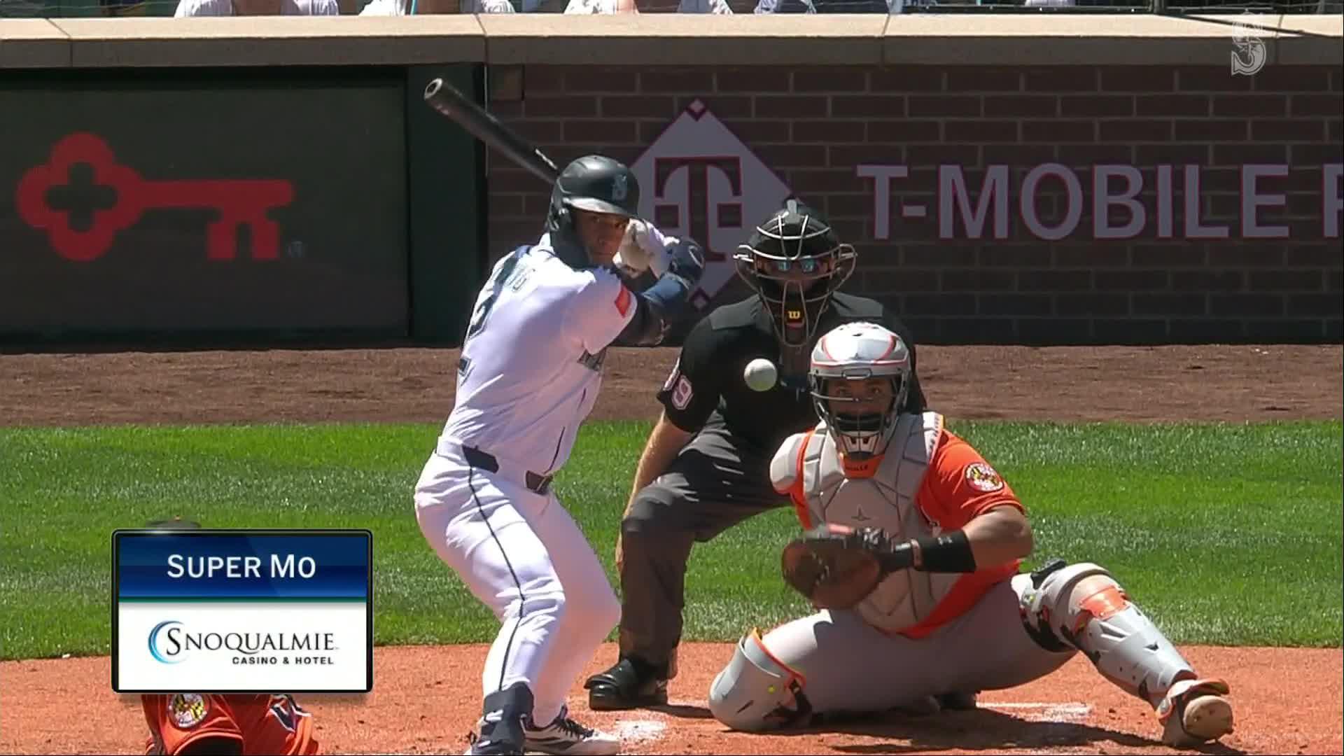 Cole Young hits an RBI double