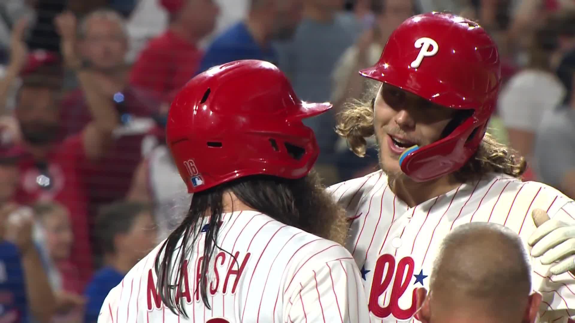 Alec Bohm smashes a home run