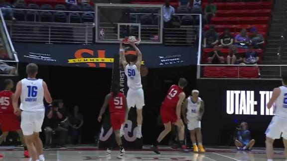 Tilly's Statement Dunk Highlights Thunder Summer League Opener