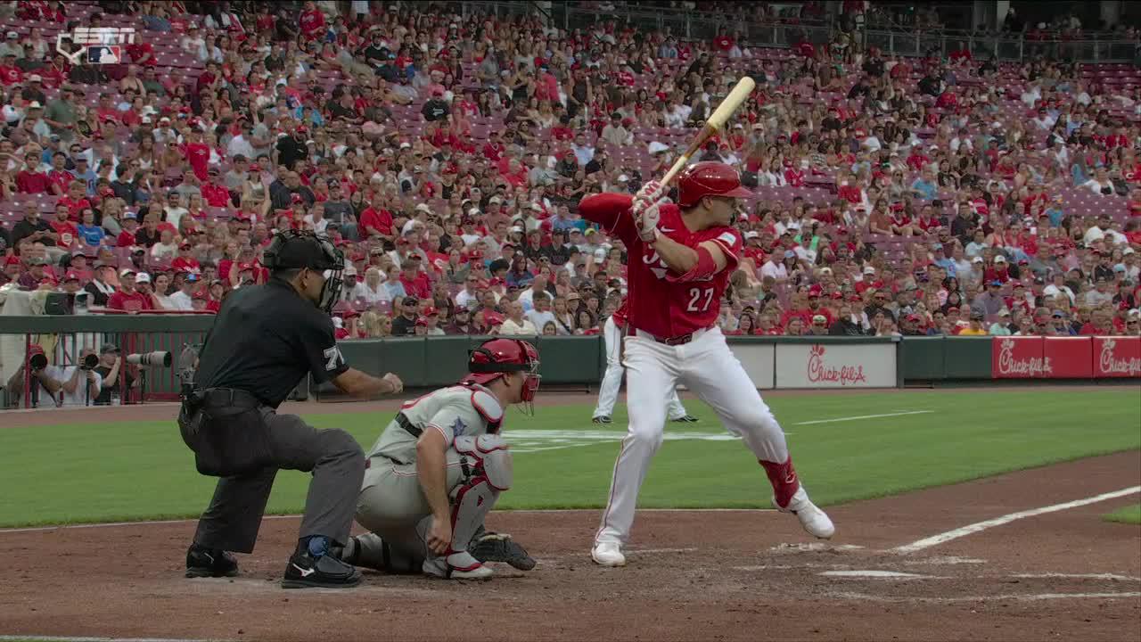 Sal Stewart crushes a home run to tie the score