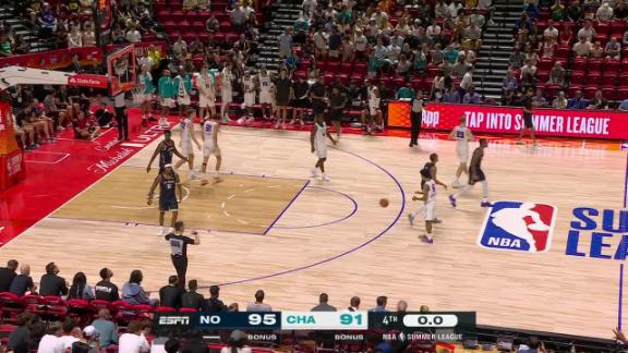 Pelicans Rally to End Hornets' Summer League Streak