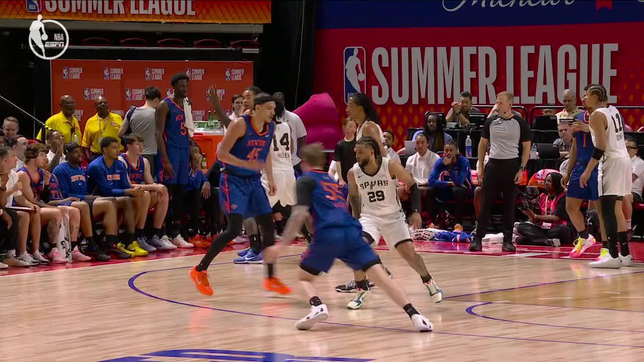 Tyler Nickel gets the and-1 to fall
