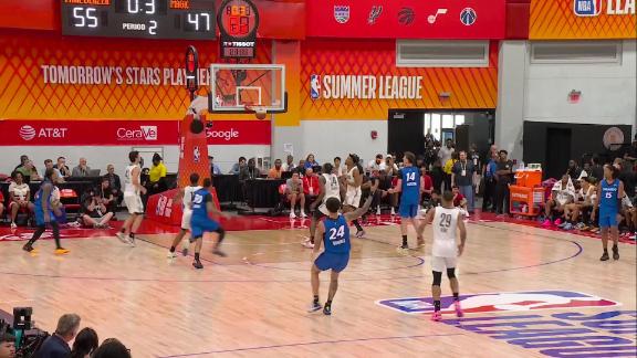 Quinones' clutch three lifts team over Trail Blazers