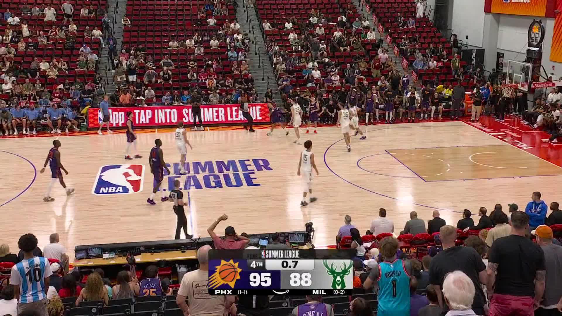 Phoenix Suns vs. Milwaukee Bucks: Game Highlights